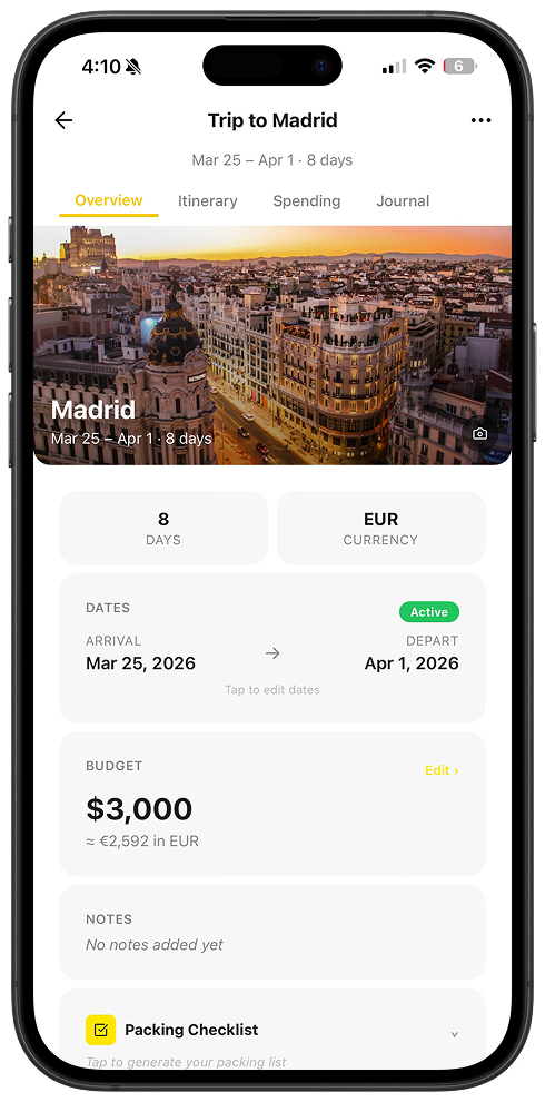 Daysie app screenshot